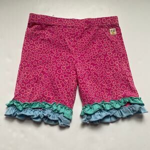 Wildflowers Pink Floral Ruffle Shorties